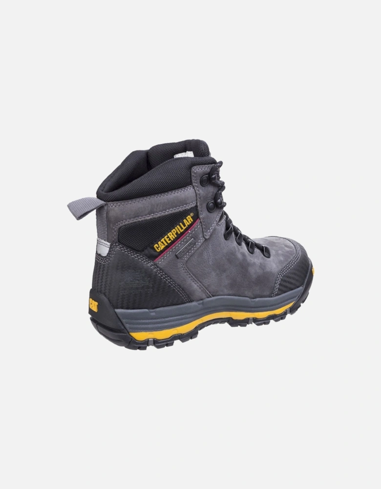 Caterpillar Munising Leather Dark Shadow Safety Boots