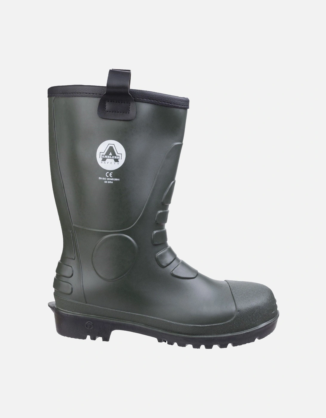 model FS97 PVC Rigger Safety Boot Male in Green