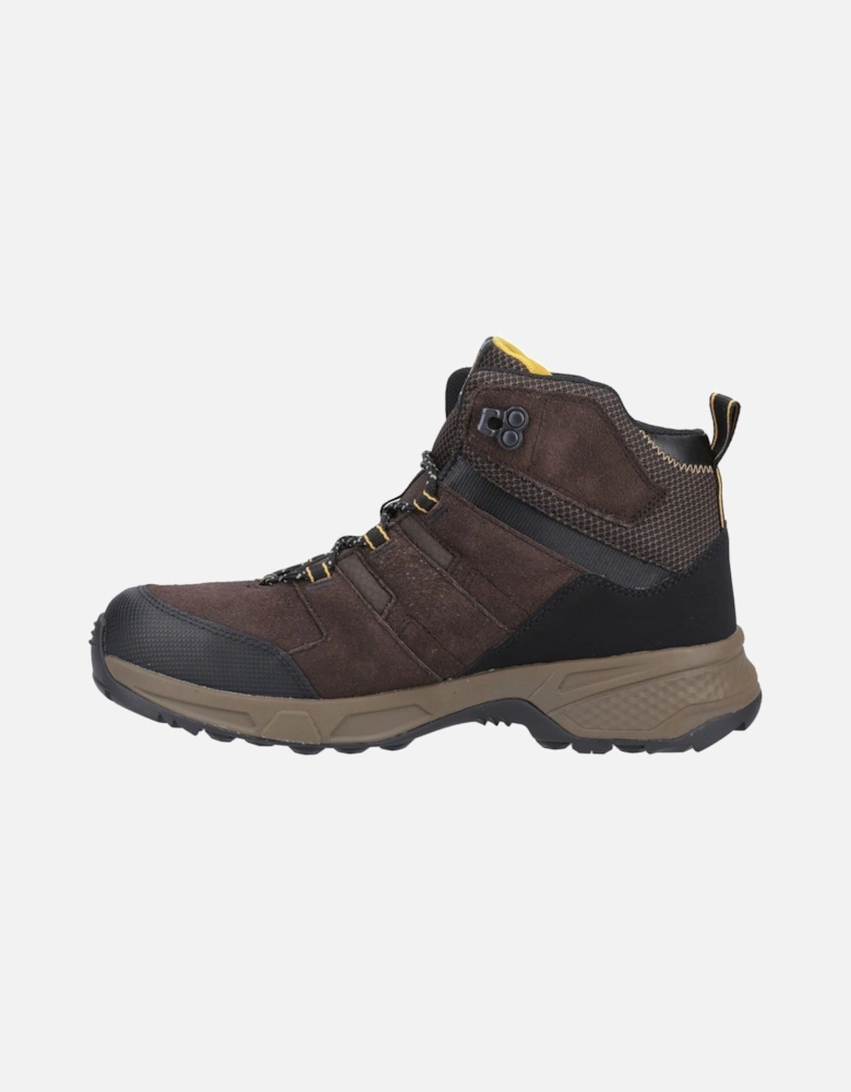 Pro Switchback Leather Dark Brown Safety Boots