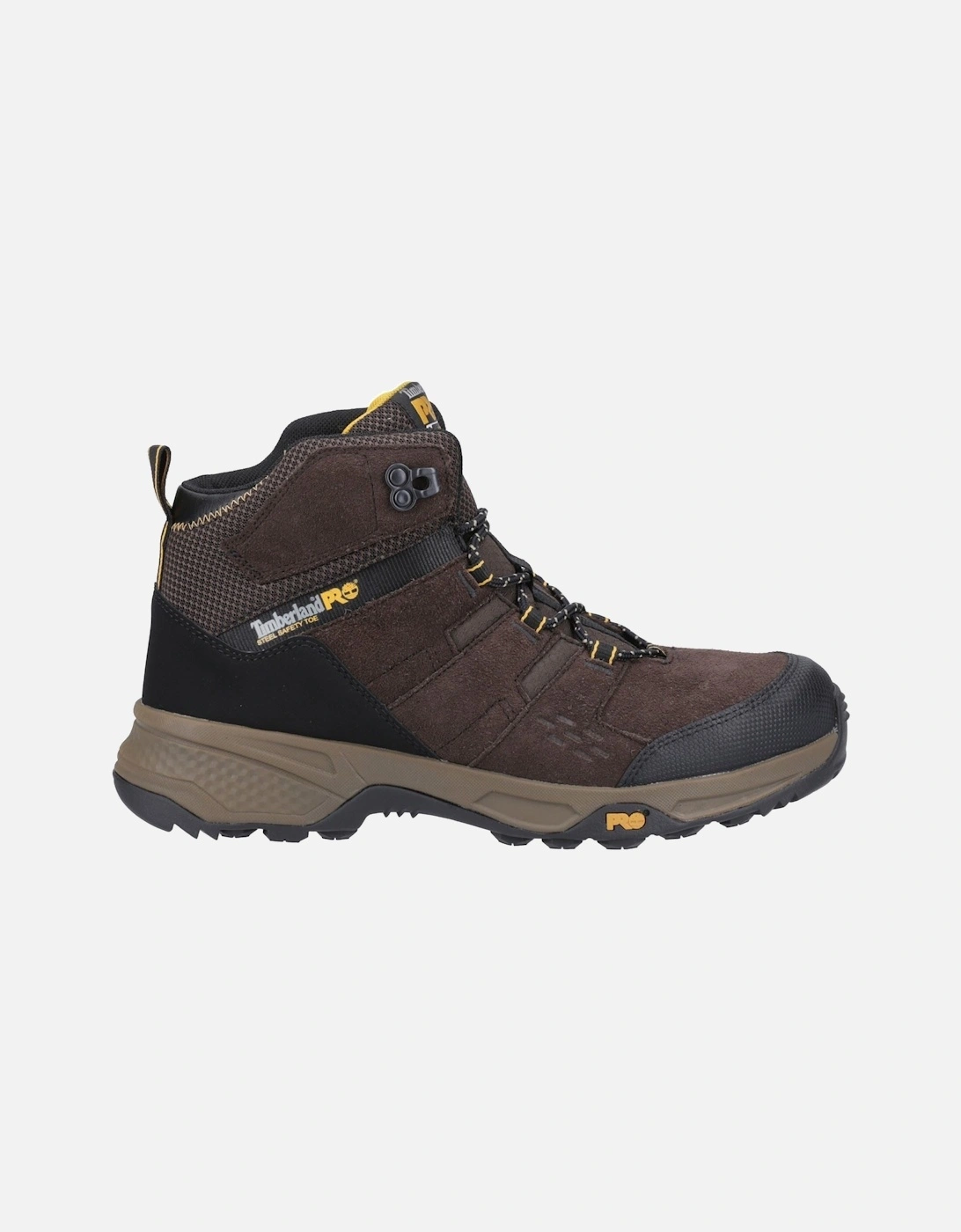 Pro Switchback Leather Dark Brown Safety Boots