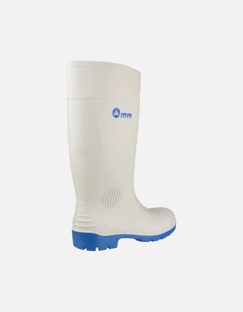 FS98 PVC/Nitrile Rubber White Wellington Boots