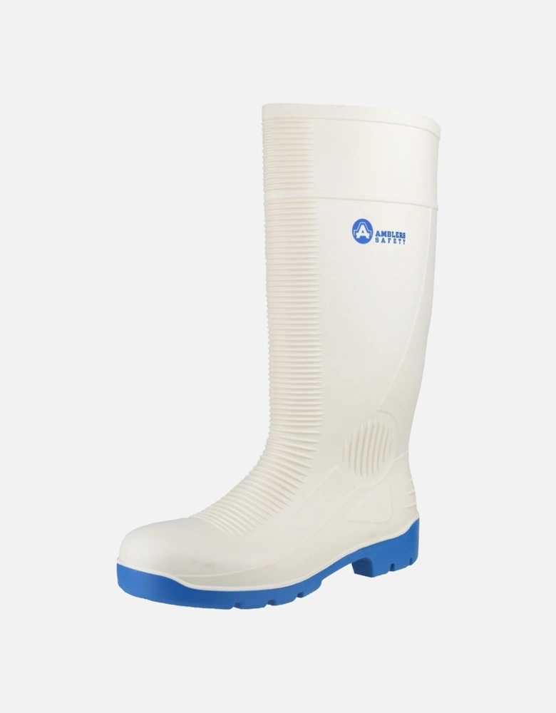 FS98 PVC/Nitrile Rubber White Wellington Boots