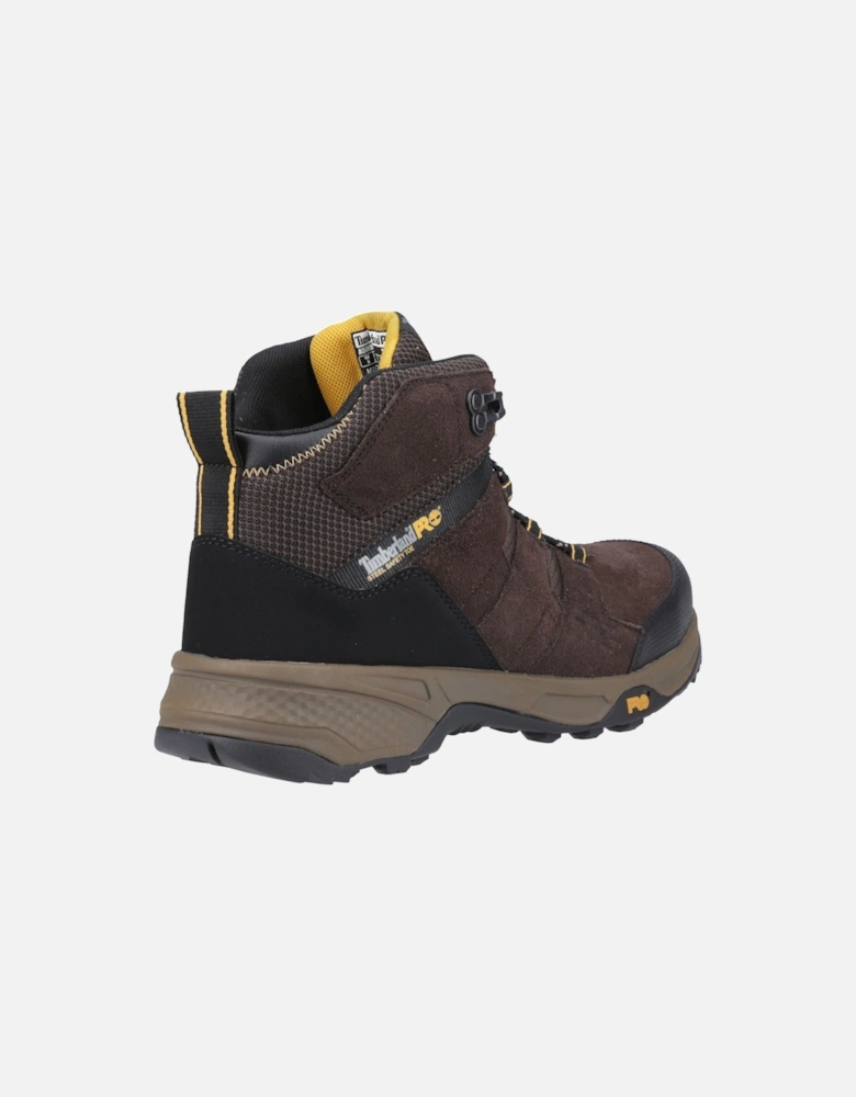 Pro Switchback Leather Dark Brown Safety Boots