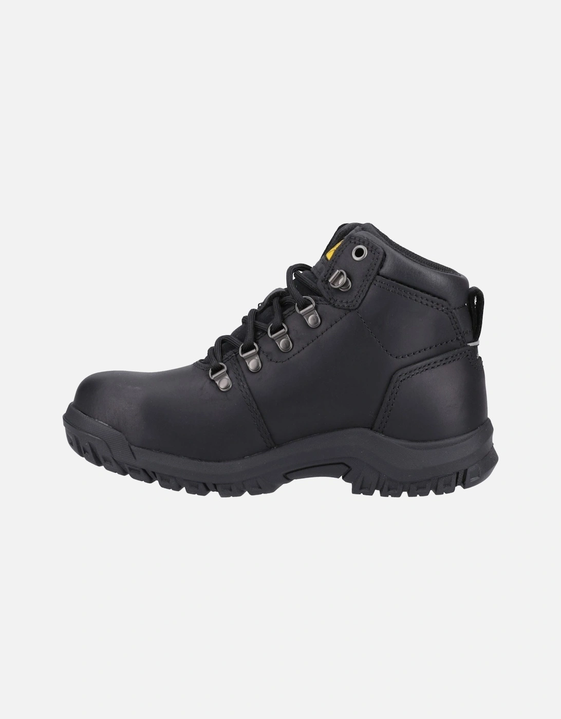 Mae Leather Women's Black Safety Boots