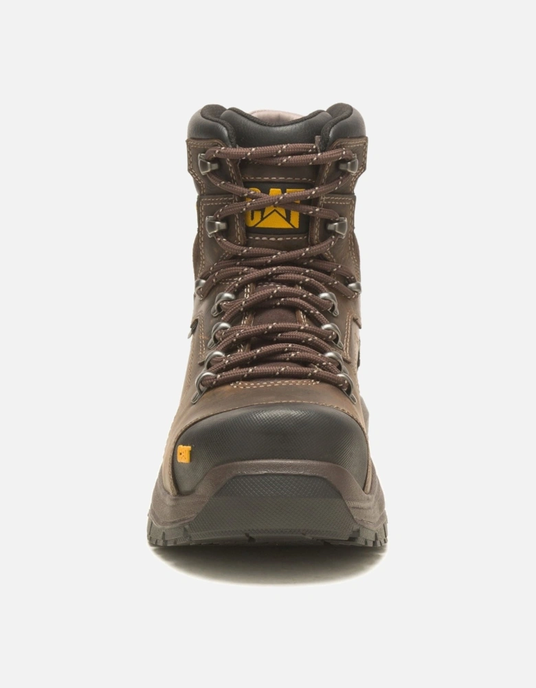 Caterpillar Diagnostic 2.0 Leather Coffee Safety Boots