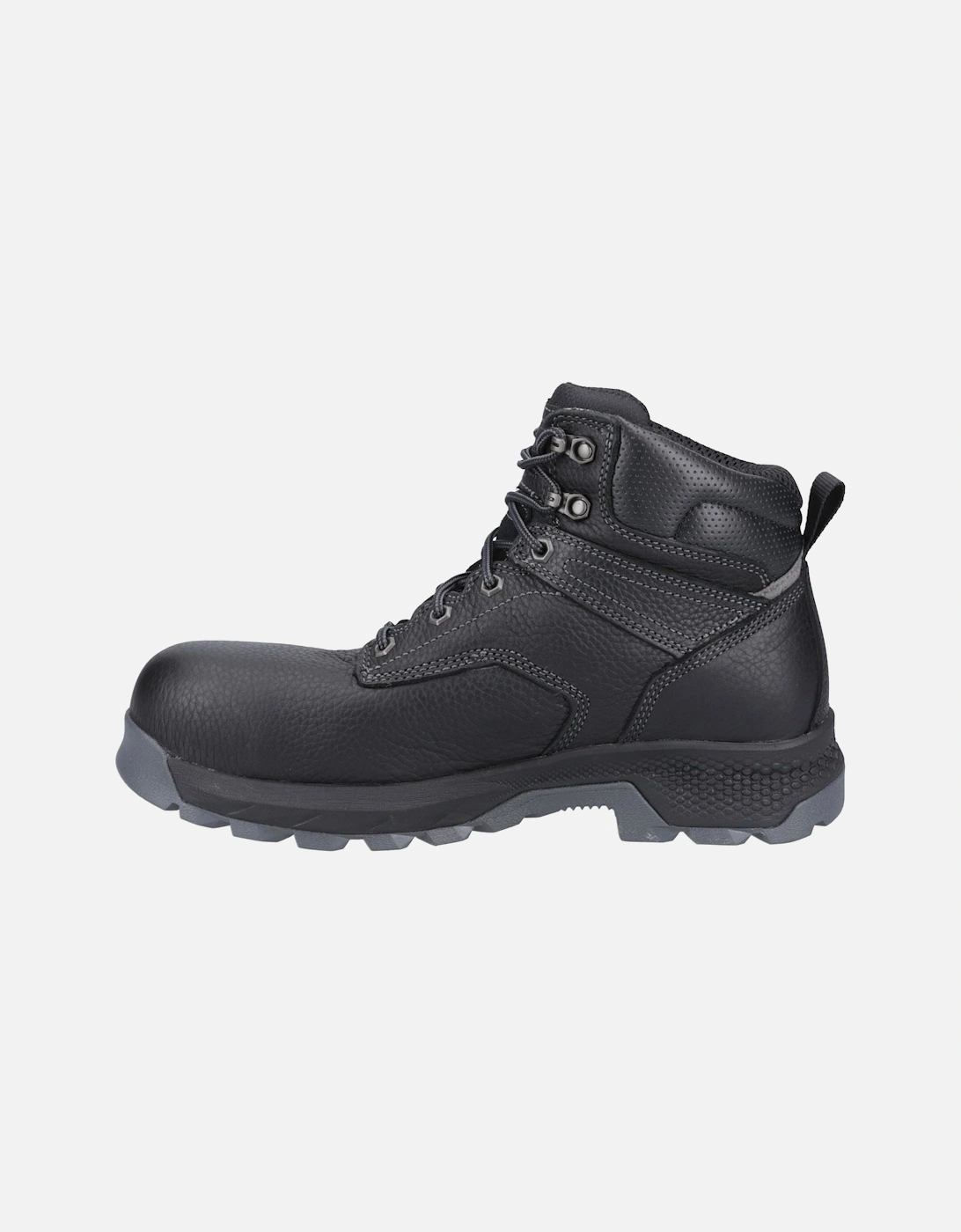 Pro Titan 6" Leather Black Safety Boots