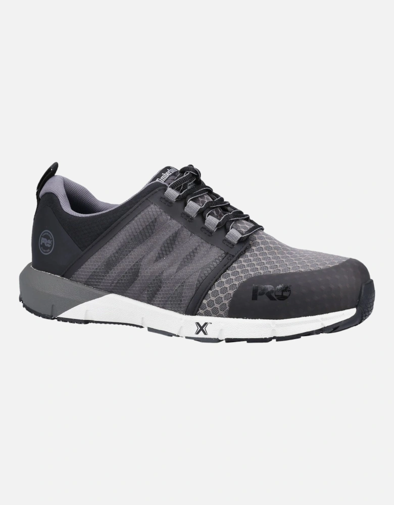 Pro Radius Textile Grey/Black Safety Trainers