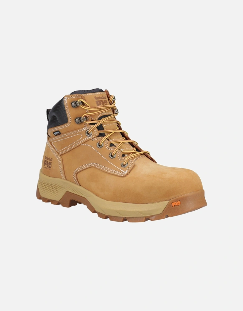 Pro Titan 6" Leather Wheat Safety Boots