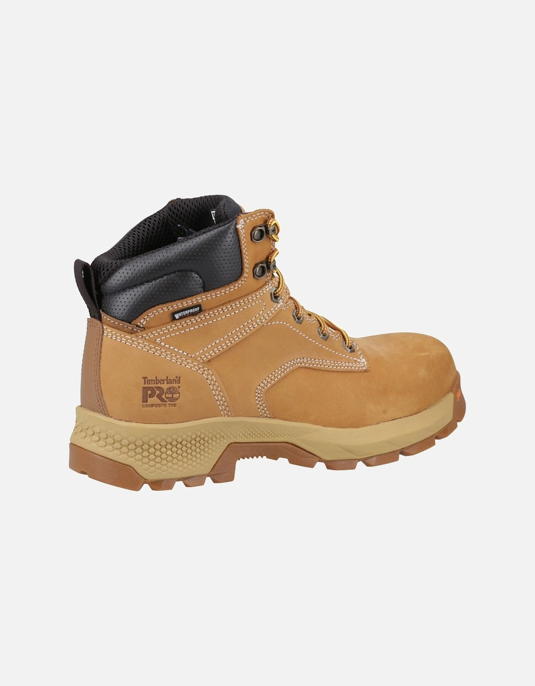 Pro Titan 6" Leather Wheat Safety Boots