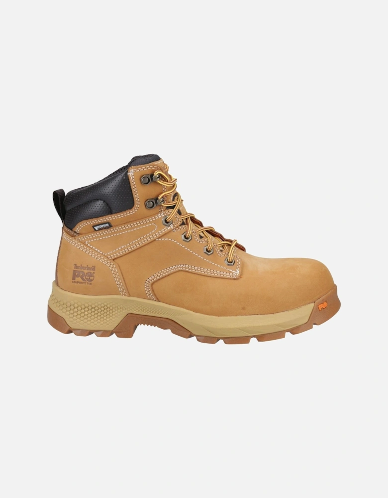 Pro Titan 6" Leather Wheat Safety Boots