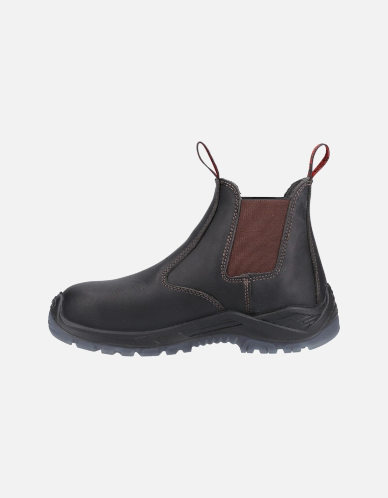 Banjo Leather Brown Safety Boots