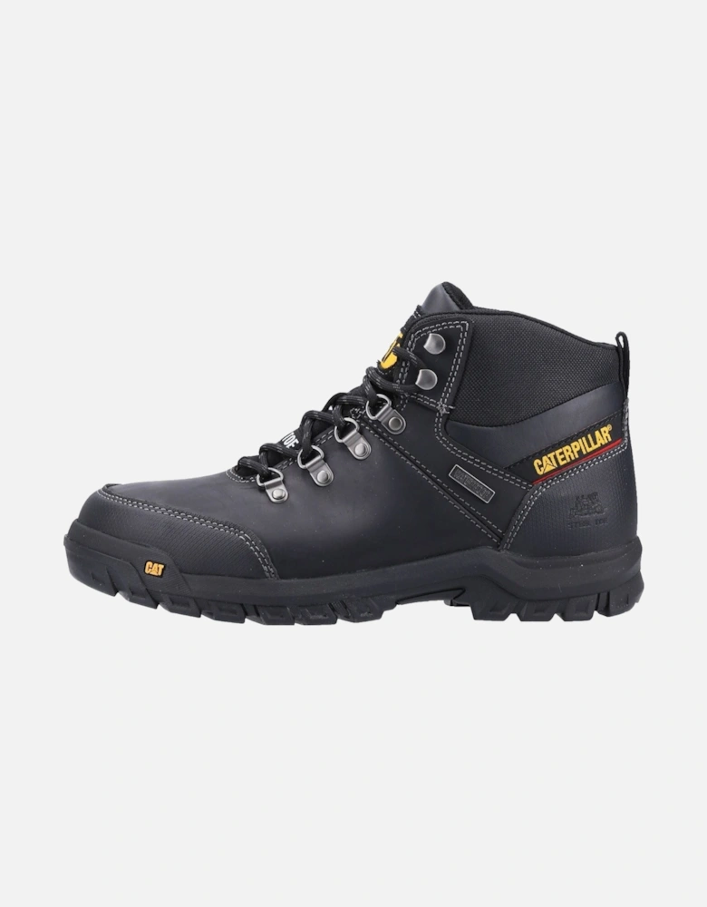 Caterpillar Framework Leather Black Safety Boots