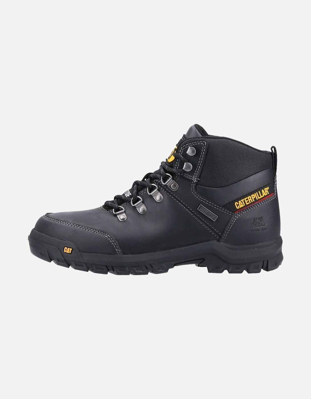 Caterpillar Framework Leather Black Safety Boots