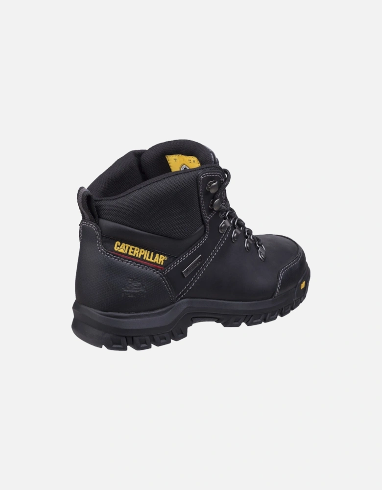 Caterpillar Framework Leather Black Safety Boots