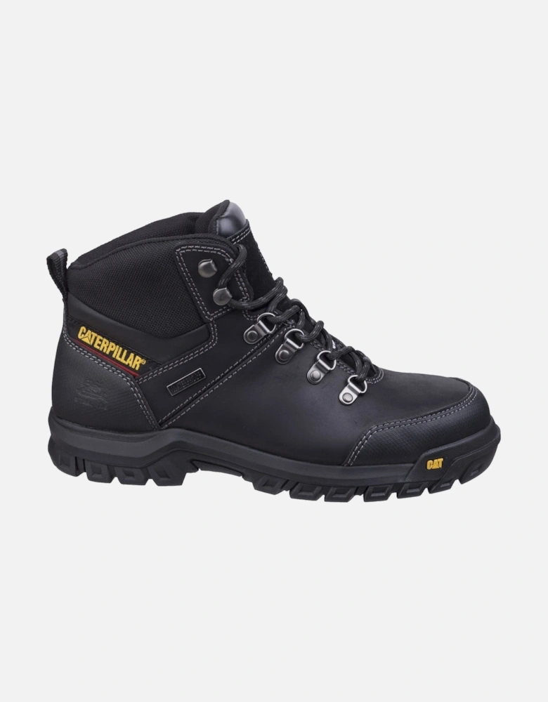 Caterpillar Framework Leather Black Safety Boots