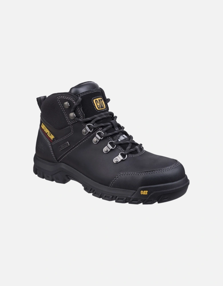 Caterpillar Framework Leather Black Safety Boots