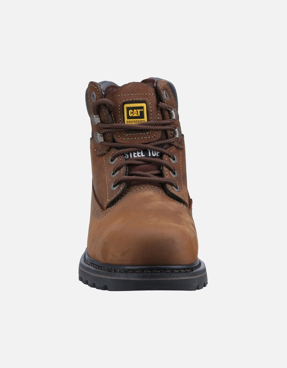 Caterpillar Holton Leather Brown Safety Boots