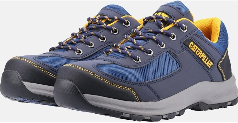 Caterpillar Elmore Low Synthetic Navy Safety Trainers