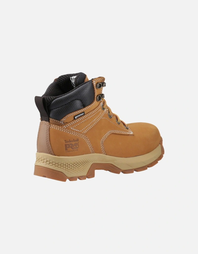 Pro Titan 6" Leather Women's Wheat Safety Boots