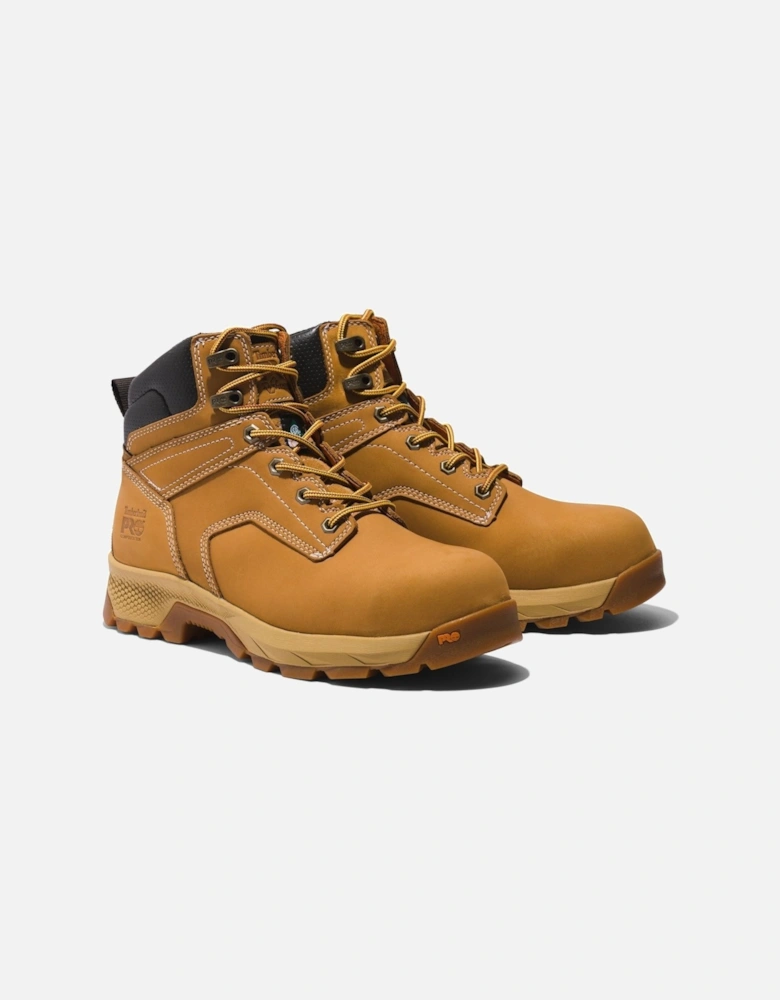 Pro Titan 6" Leather Women's Wheat Safety Boots