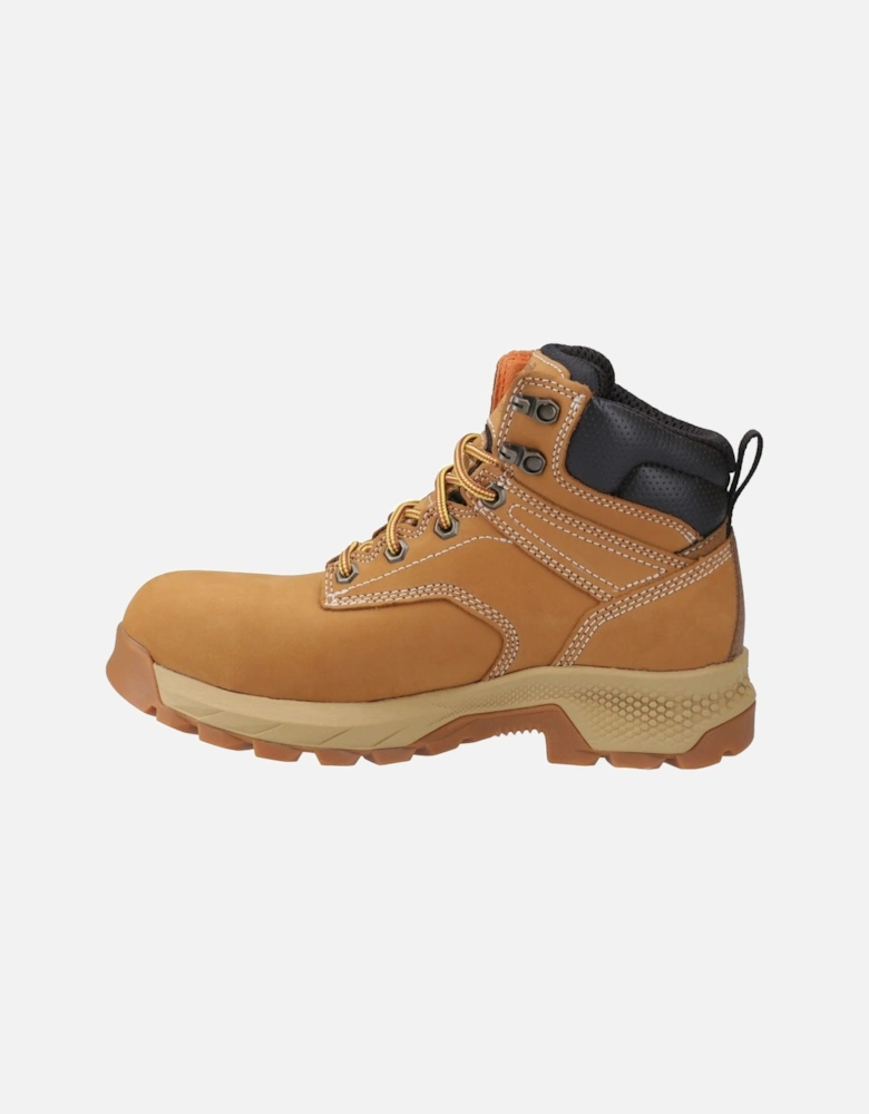 Pro Titan 6" Leather Women's Wheat Safety Boots