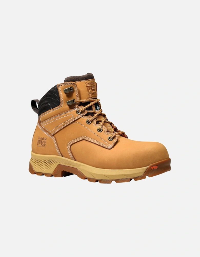 Pro Titan 6" Leather Women's Wheat Safety Boots