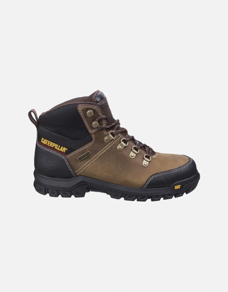 Caterpillar Framework Leather Seal Brown Safety Boots