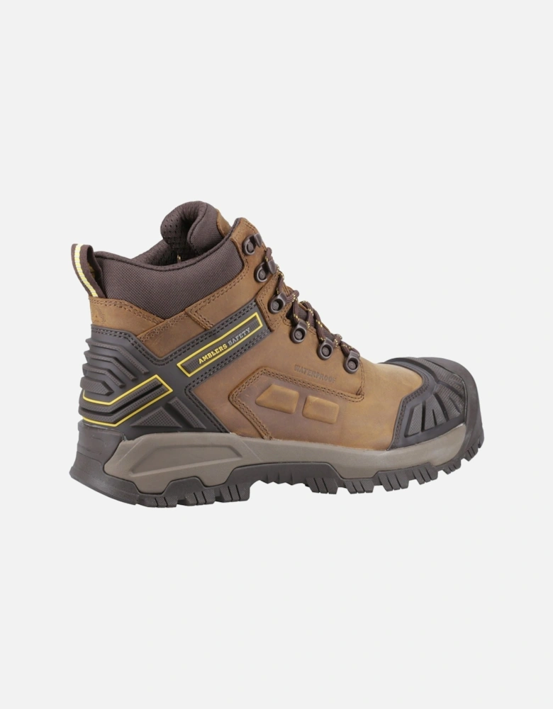 Quarry Leather Brown Safety Boots