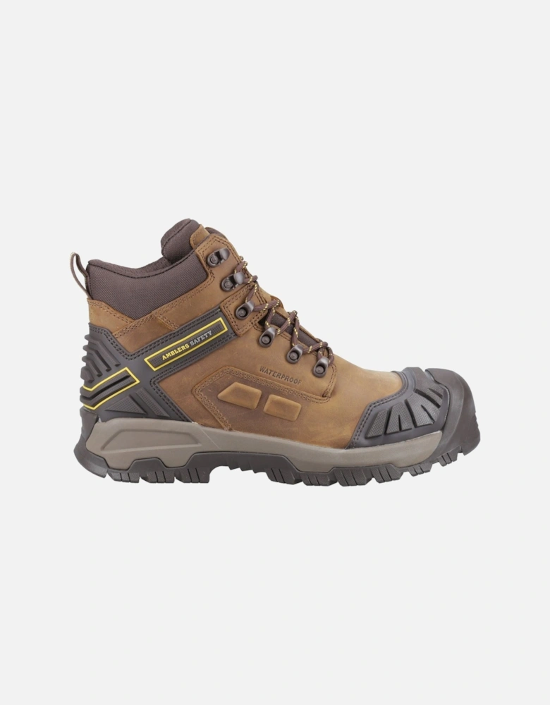 Quarry Leather Brown Safety Boots