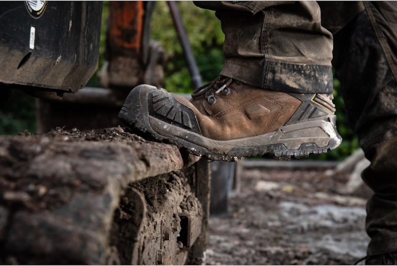 Quarry Leather Brown Safety Boots