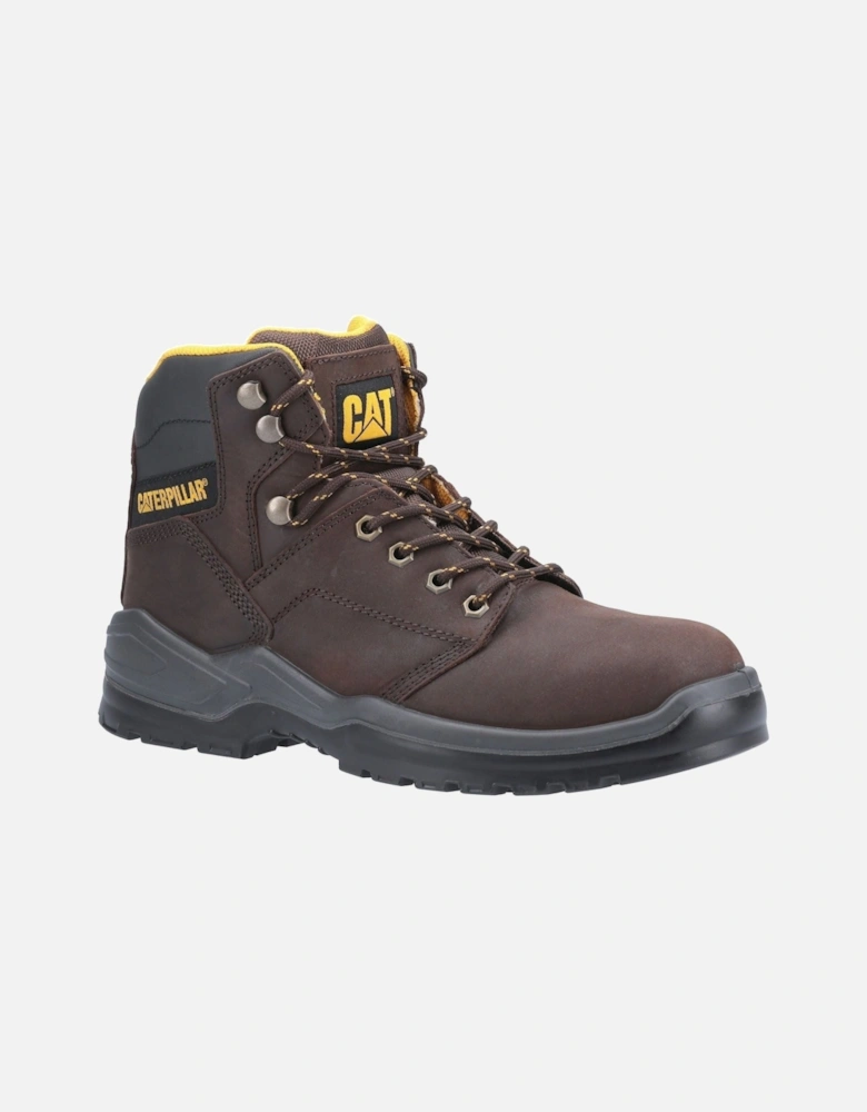 Caterpillar Striver Leather Brown Safety Boots