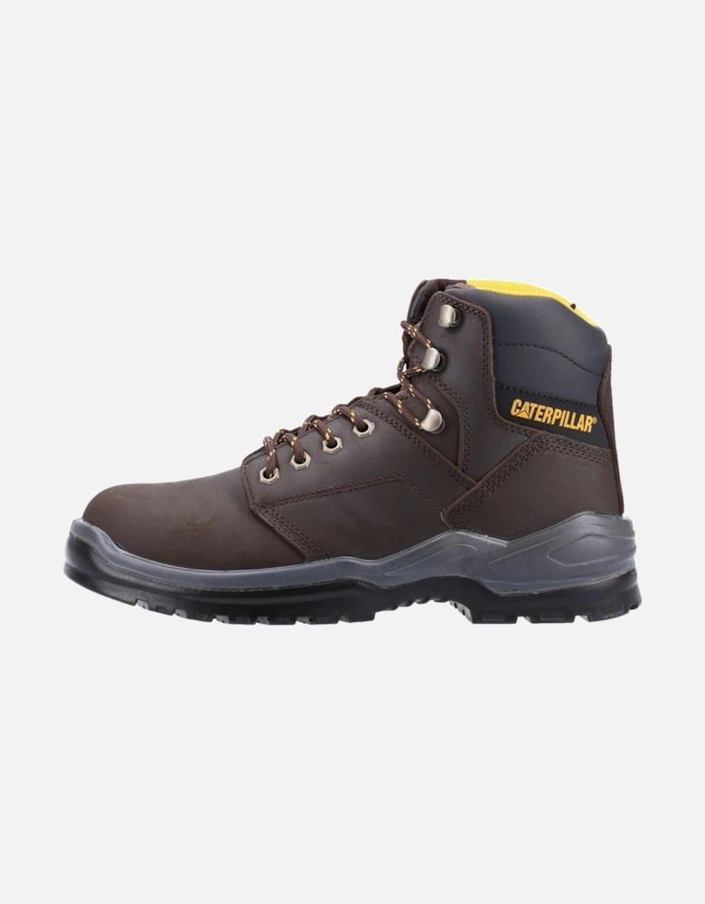 Caterpillar Striver Leather Brown Safety Boots