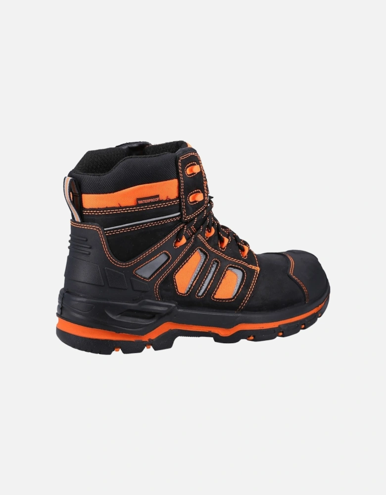 Radiant Leather Orange Safety Boots