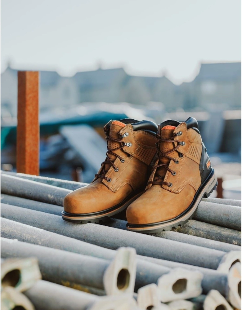 Pro model Ballast Safety Boot Male in Brown