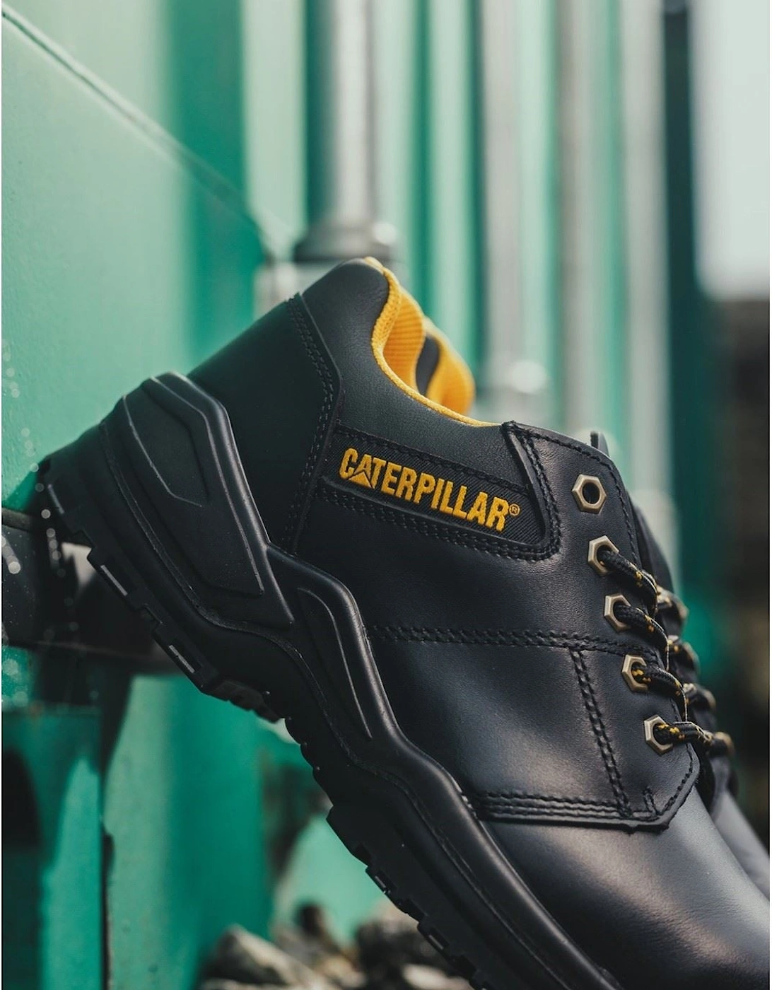 Caterpillar Striver Low S3 Leather Black Safety Shoes