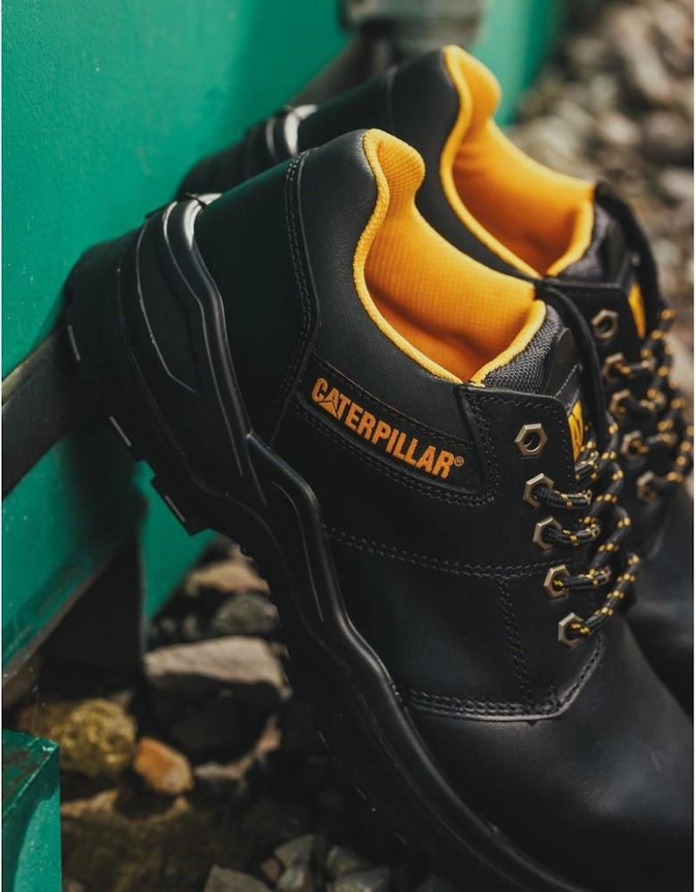 Caterpillar Striver Low S3 Leather Black Safety Shoes