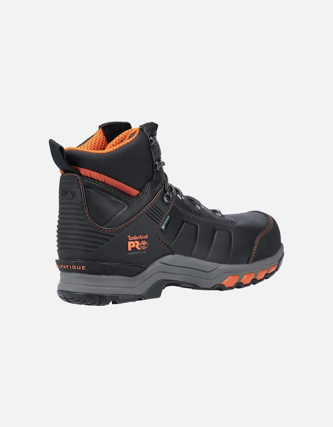 Pro Hypercharge Work Leather Black/Orange Safety Boots