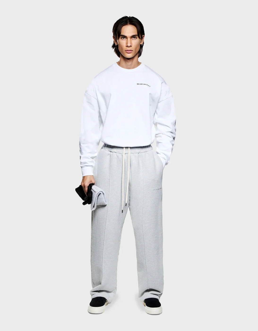 Relaxed Fit 800 GSM Superweight Wide Leg Joggers