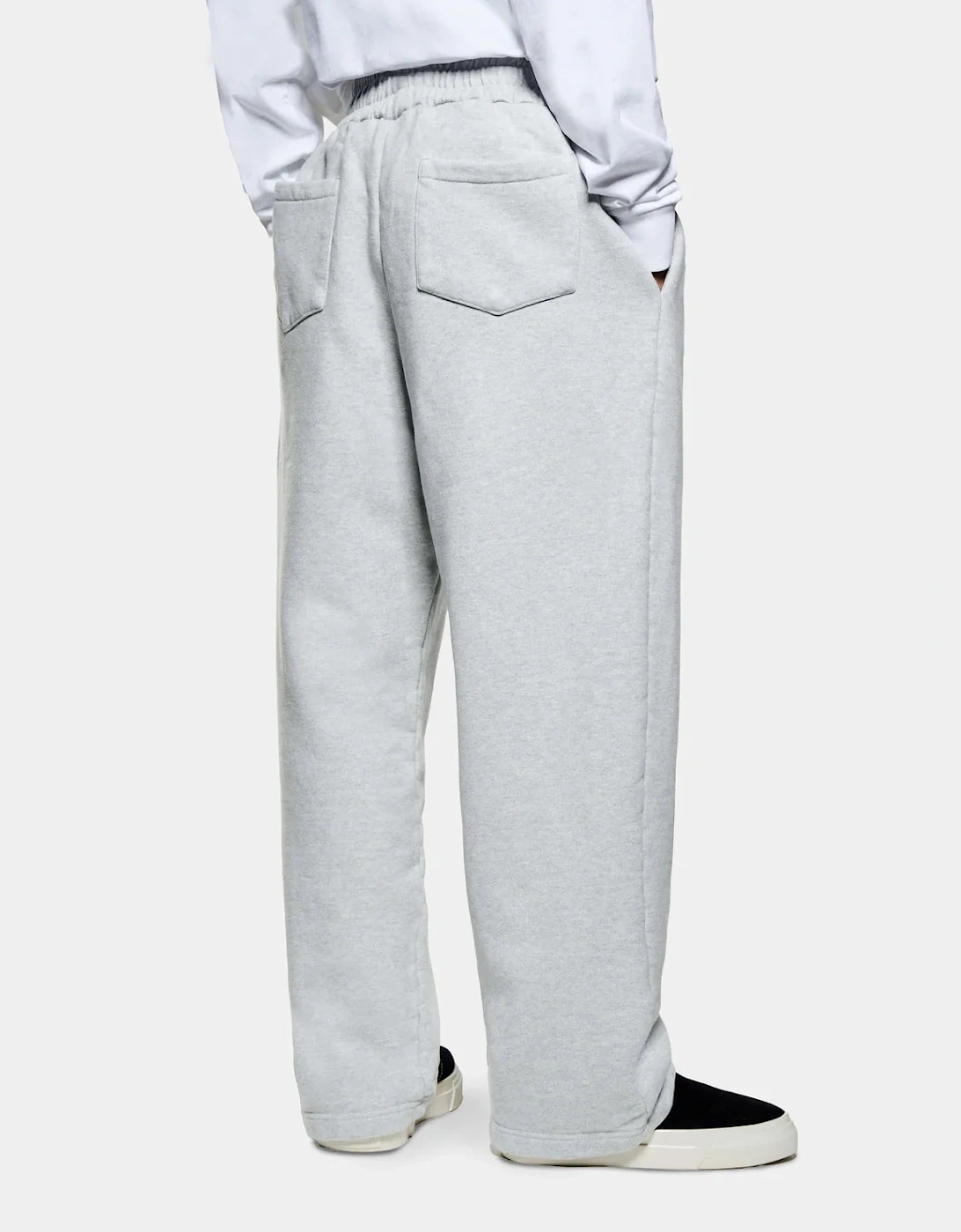 Relaxed Fit 800 GSM Superweight Wide Leg Joggers