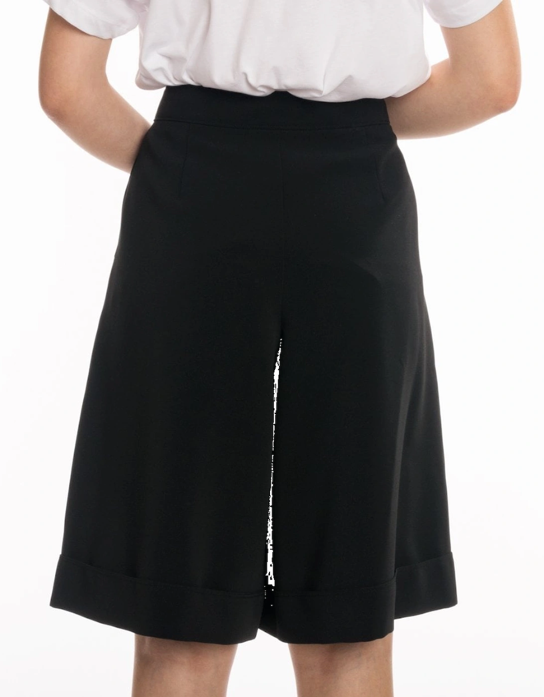 Womens Side Button Culottes