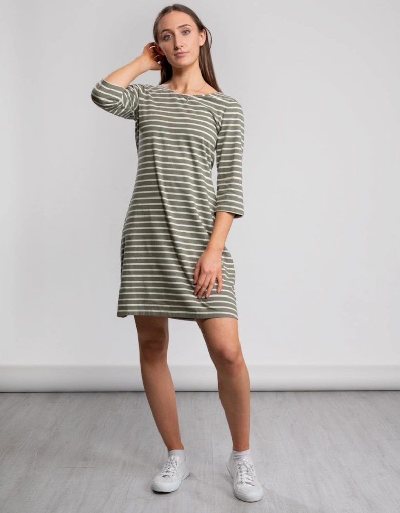 Great Plains Sunday Stripe Jersey Smock Womens Dress