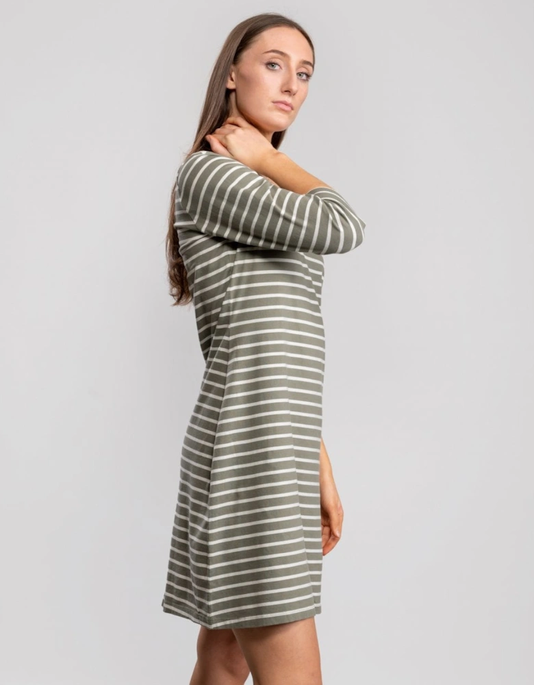 Great Plains Sunday Stripe Jersey Smock Womens Dress