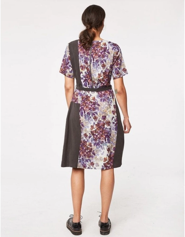 Clothing Ruskin Floral Print Tie Waist Dress