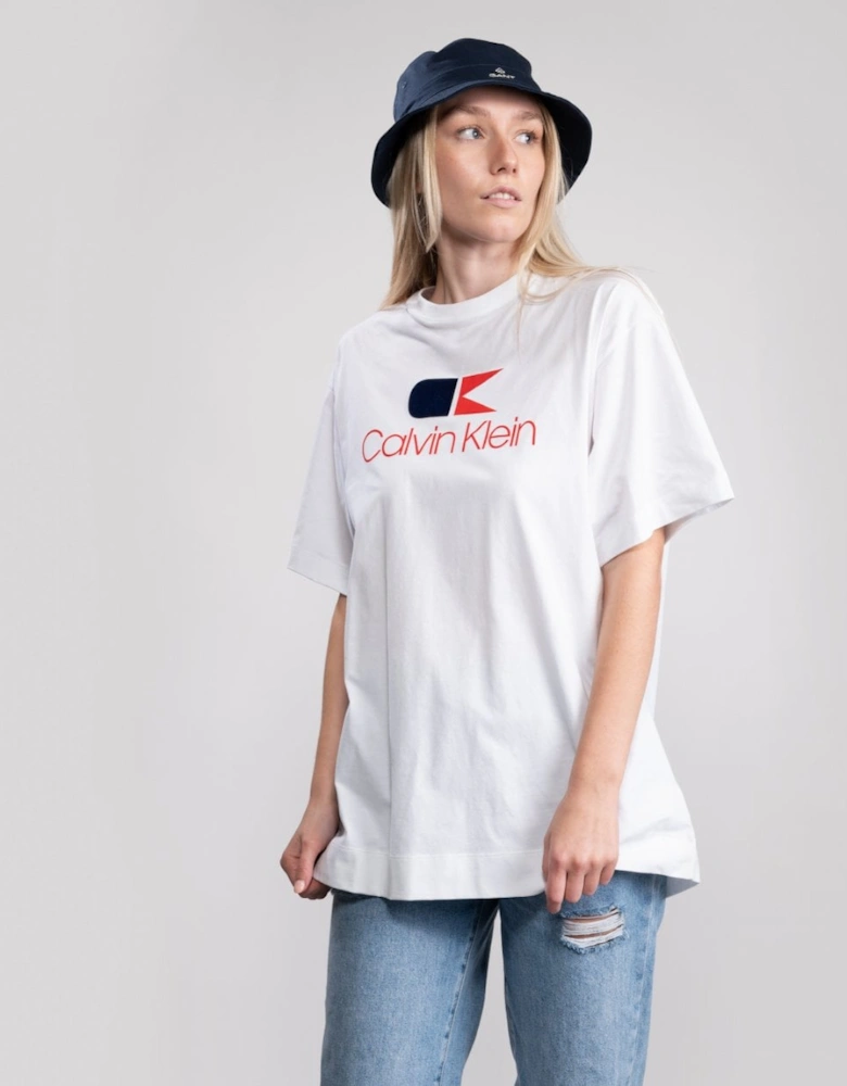 Vintage Logo Large Short Sleeve Womens T-Shirt