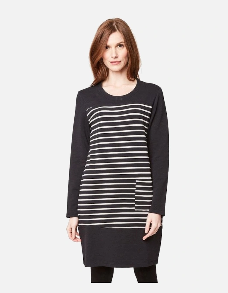 Clothing Cristina Striped Bamboo Tunic Dress