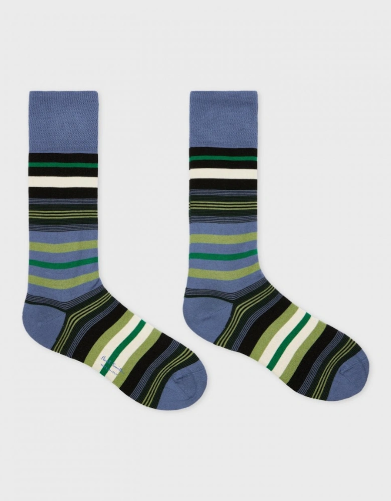 Idan Stripe Mens Socks