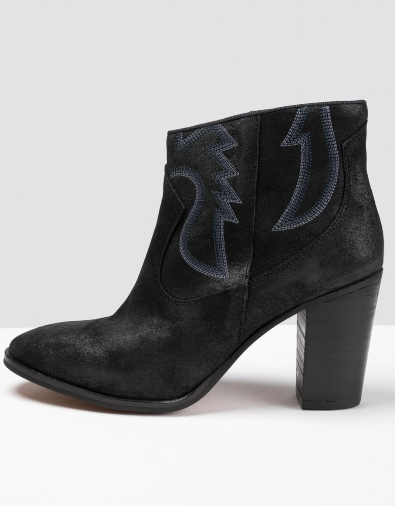 Adele Wwomens Suede Bunny Boot