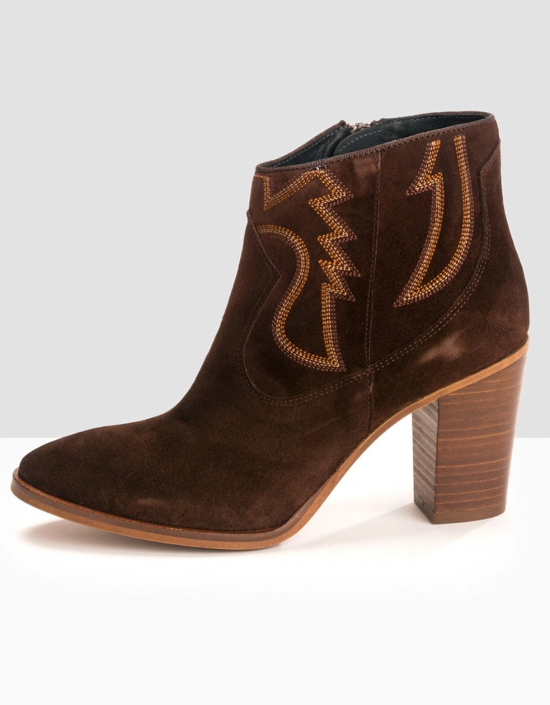 Adele Womens Suede Ankle Boots