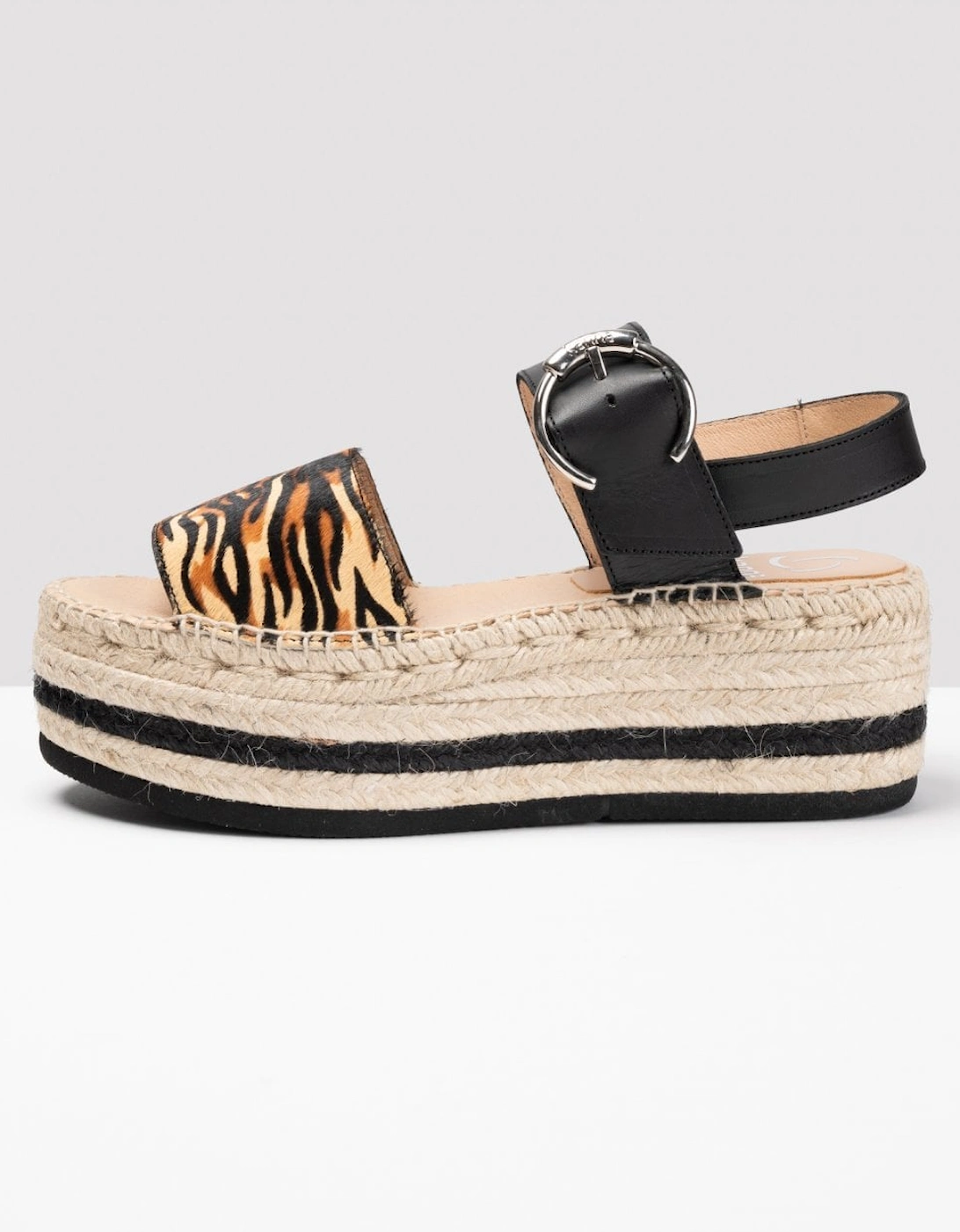 Pony Womens Flatform Sandals