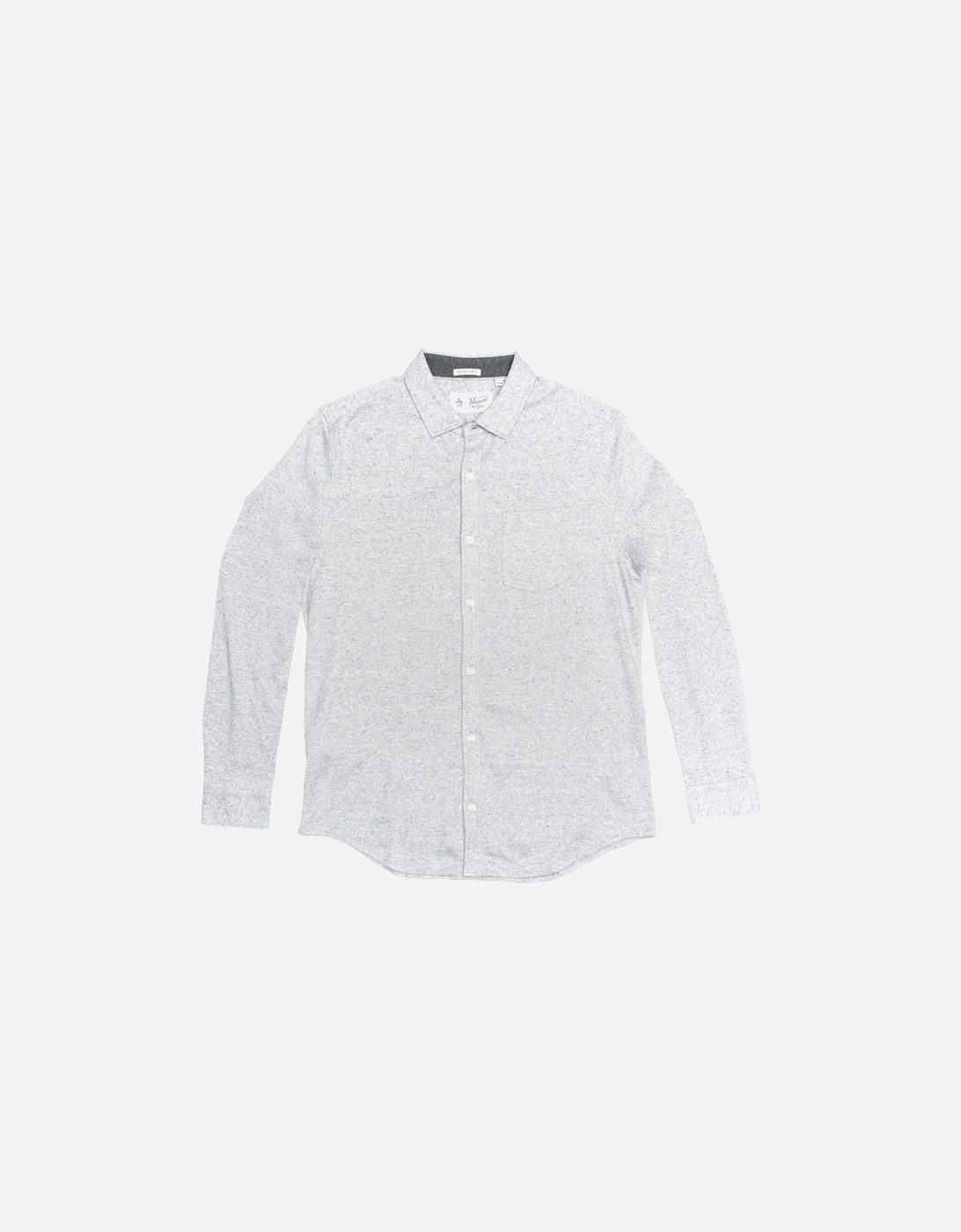 Long Sleeve Knitted Nep Mens Shirt, 4 of 3